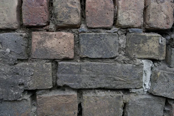 Background Old Dirty Brick Wall — Stock Photo, Image