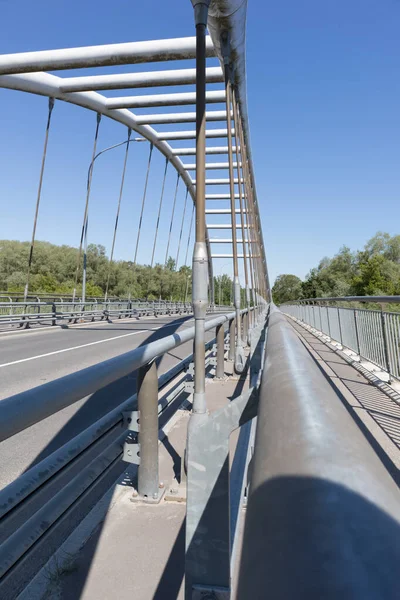 Metal Constructions Bridge Selective Focus — Photo