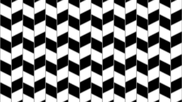 Distorted vertical parallel lines — Stock Video