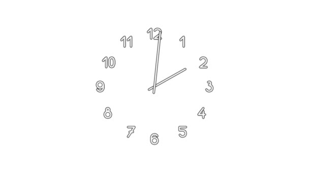Reloj N8-01 — Vídeo de stock