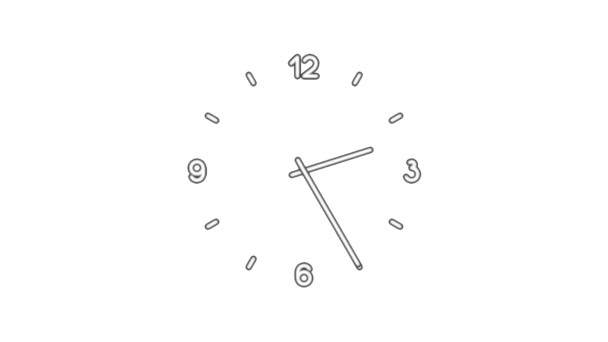 Reloj N8-03-wd — Vídeos de Stock