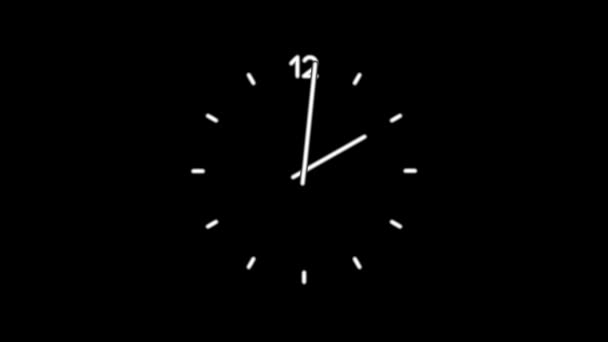 Reloj N8-04-kb — Vídeos de Stock
