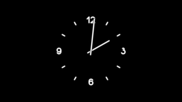 ClockN8-03-kb — 图库视频影像