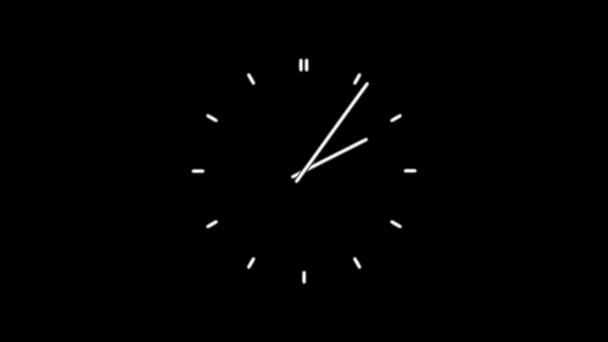 Reloj N8-05-kc — Vídeo de stock