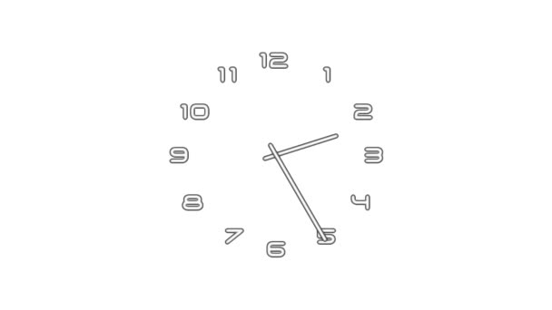 Reloj N9-05-wd — Vídeo de stock