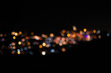 Bokeh ışıkları ile soyut arkaplan