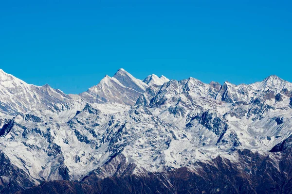 Krásné Zasněžené Hory Uttarakhand Indie — Stock fotografie