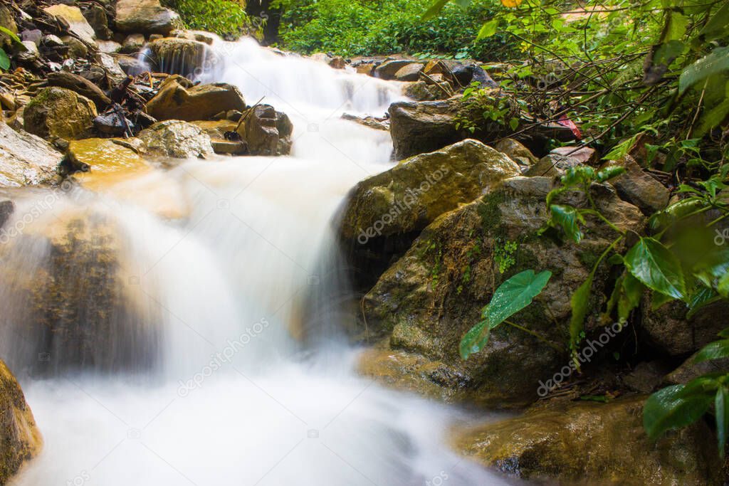 Waterfall near Rishikesh, Uttarakhand, India