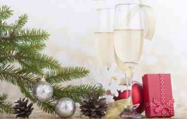 Yeni yıl kartı, Noel dekorasyon