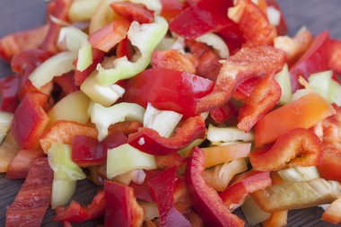 sebze yeme sağlıklı bir sembolü olarak