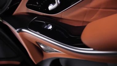 Lutsk, Ukraine - February 23, 2021: Mercedes-Benz S-Class Front right door