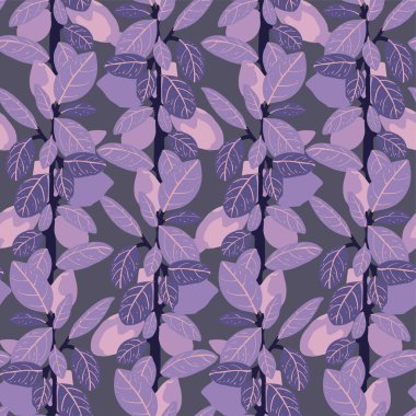 Soyut güzel vektör yaprağı çizimi