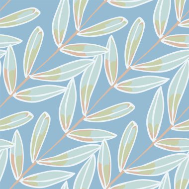 Soyut güzel vektör pürüzsüz desen bırakır