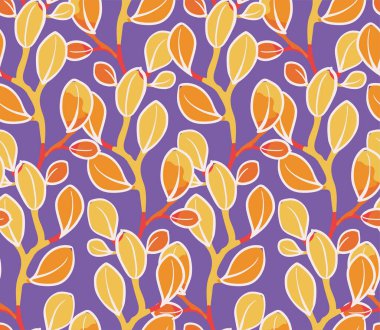 Soyut güzel vektör pürüzsüz desen bırakır