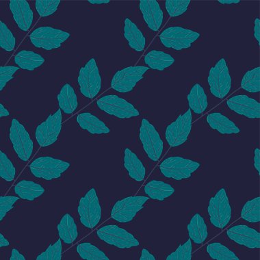 Soyut çiçekler ve pürüzsüz desenler