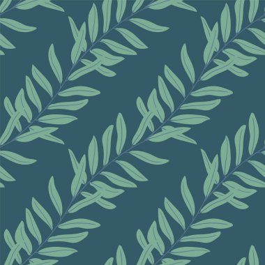 Soyut çiçekler ve pürüzsüz desenler