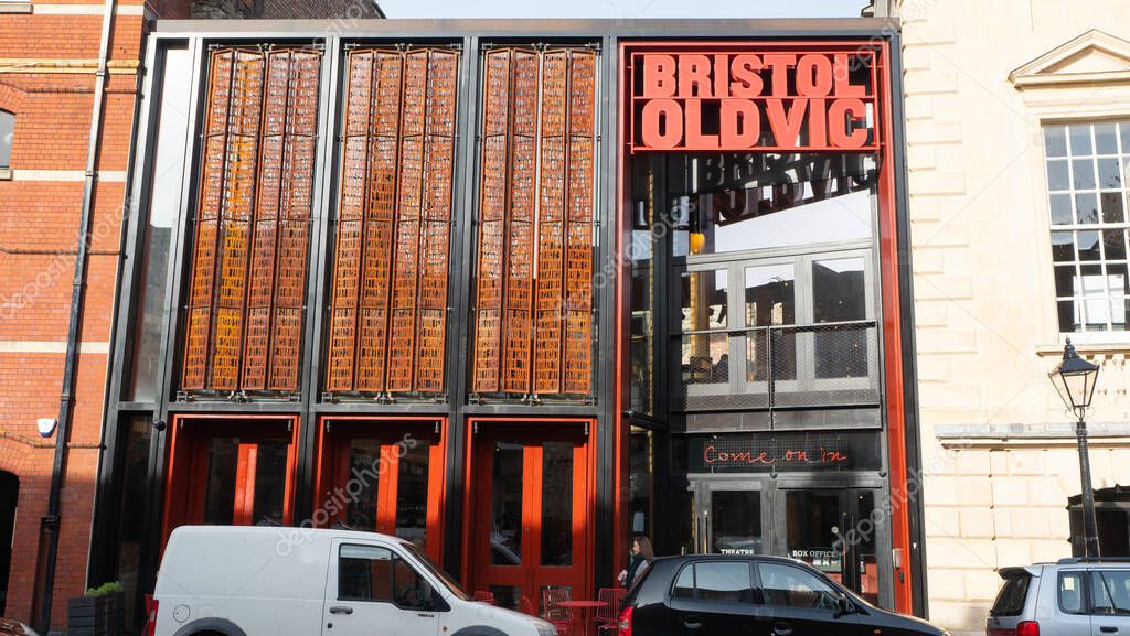 Bristol, UK - February 12 2020: Bristol Old Vic theatre company at the Theatre Royal on King Street