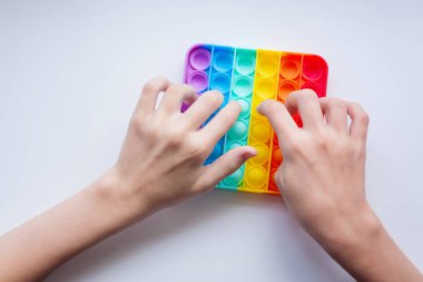 Silikon oyuncak anti-stresi patlat. Tik tok 'tan yeni eğilim