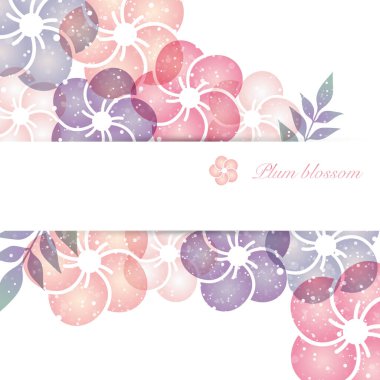 Erik çiçeği illüstrasyonunun arkaplanı