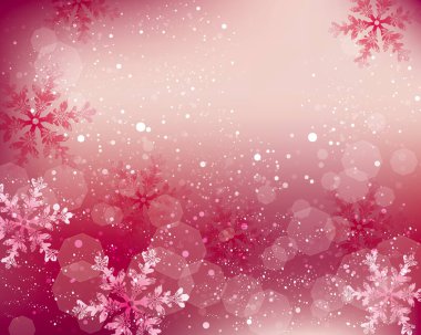 Kar taneli hafif ve bulanık arkaplan