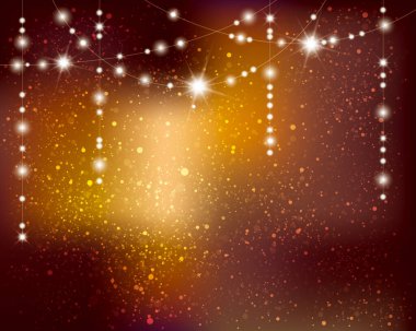 parlaklığı ve bulanıklığı olan bir arkaplan