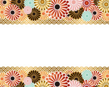 Japon motifi arka plan