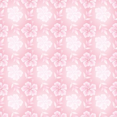 Hibiscus sorunsuz arka plan