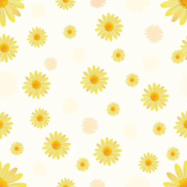 Daisy background — Stock Vector