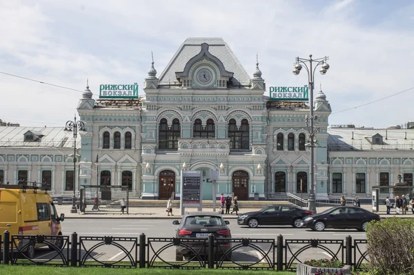 Moskwa, Rosja-29 Kwiecień 2016, Rizhsky Station — Zdjęcie stockowe