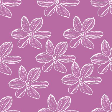 Nergis ile Lila sorunsuz arka plan