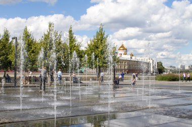 Moskova, Rusya Krymskaya setin Çeşmede 