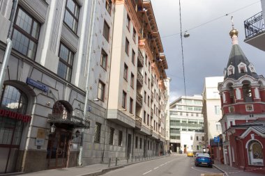 Moskova, Rusya - 07 Kasım 2020: Filippovsky Yolu