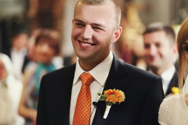güzel romantik mutlu damat