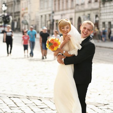 lüks romantik gelin ve damat