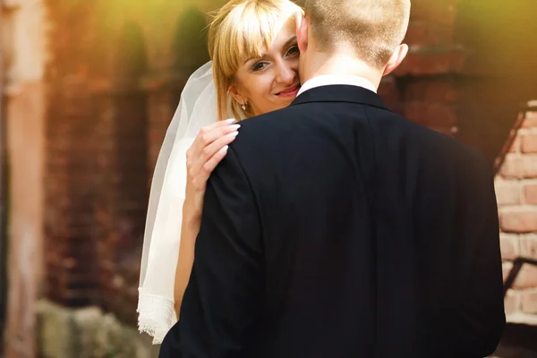 Lindo casal romântico — Fotografia de Stock