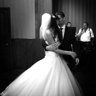 sevimli tatlı romantik ilk dans