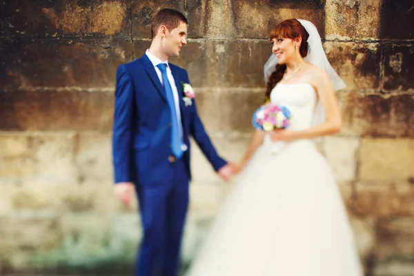 Happy baru saja menikah — Stok Foto