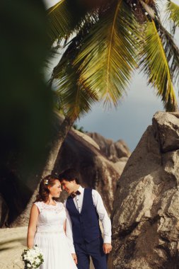 zarif güzel gelin ve damat