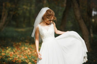 şık genç güzel gelin