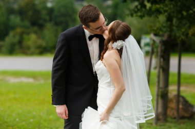 mutlu sevimli zarif Çift