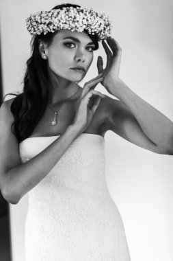 Genç şık güzel gelin