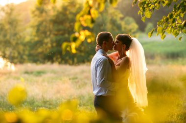 damat ve gelin öpüşme