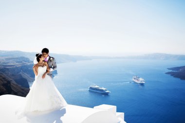 Asyalı gelin ve damat