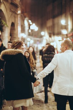 güzel mutlu gelin ve damat