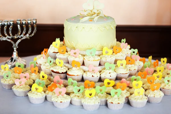 Catering tortas de colores — Foto de Stock