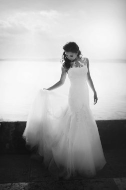 kıvırcık saçlı gelin