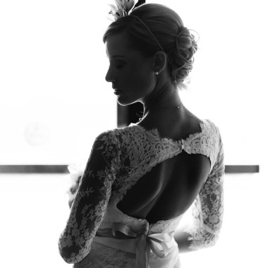 Orkide ile şık gelin