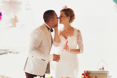 Gelin ve şık damat