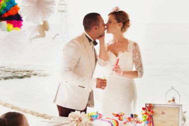 Gelin ve şık damat