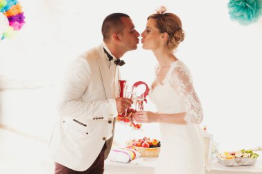 Gelin ve şık damat